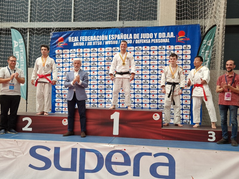 JOEL RONCAL, ORO en el Campeonato de España de Jiu-JItsu. Madrid 07-05-23